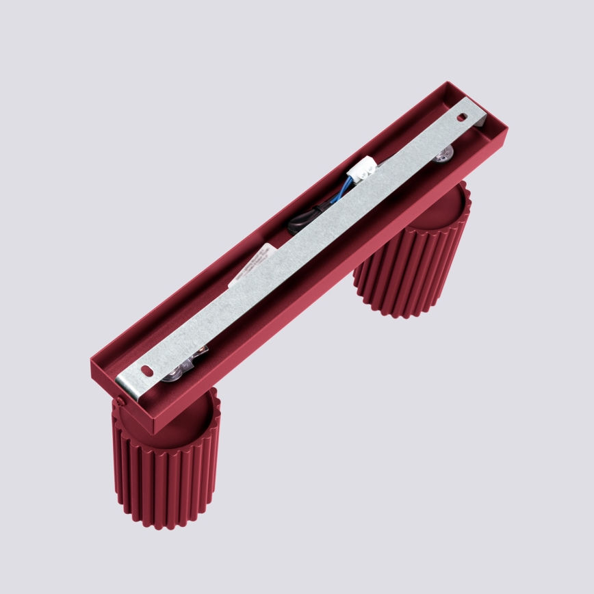 Brilagi - LED-spotlampa CRESTO 2xGU10/10W/230V bordeaux