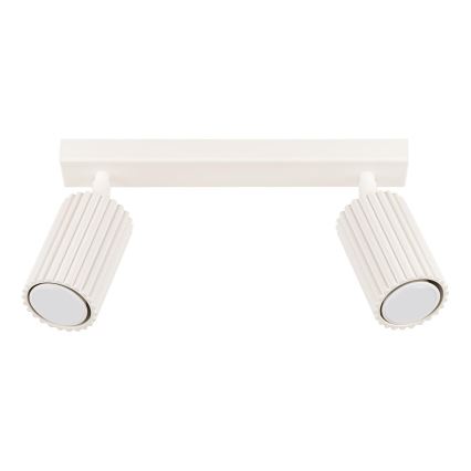 Brilagi - LED-spotlampa CRESTO 2xGU10/10W/230V krämvit