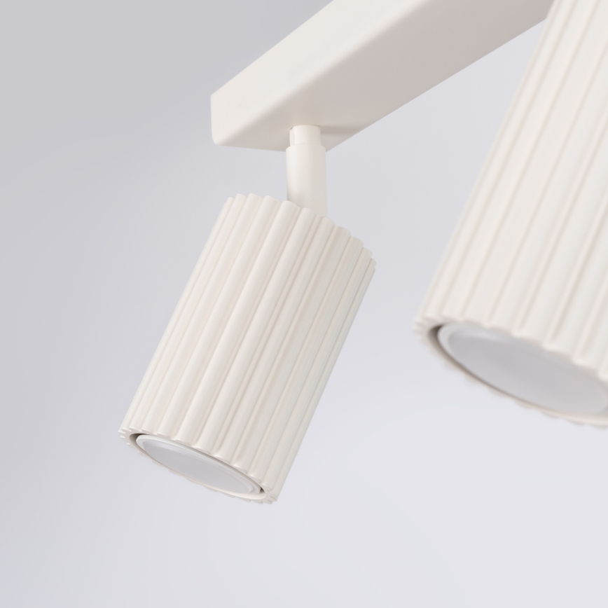 Brilagi - LED-spotlampa CRESTO 2xGU10/10W/230V krämvit