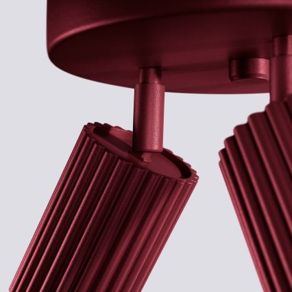 Brilagi - LED-spotlampa CRESTO 3xGU10/10W/230V bordeaux