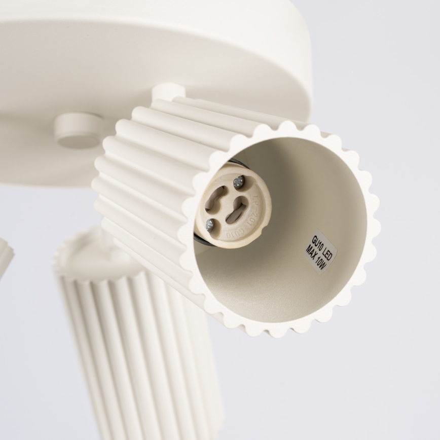 Brilagi - LED-spotlampa CRESTO 3xGU10/10W/230V krämfärgad