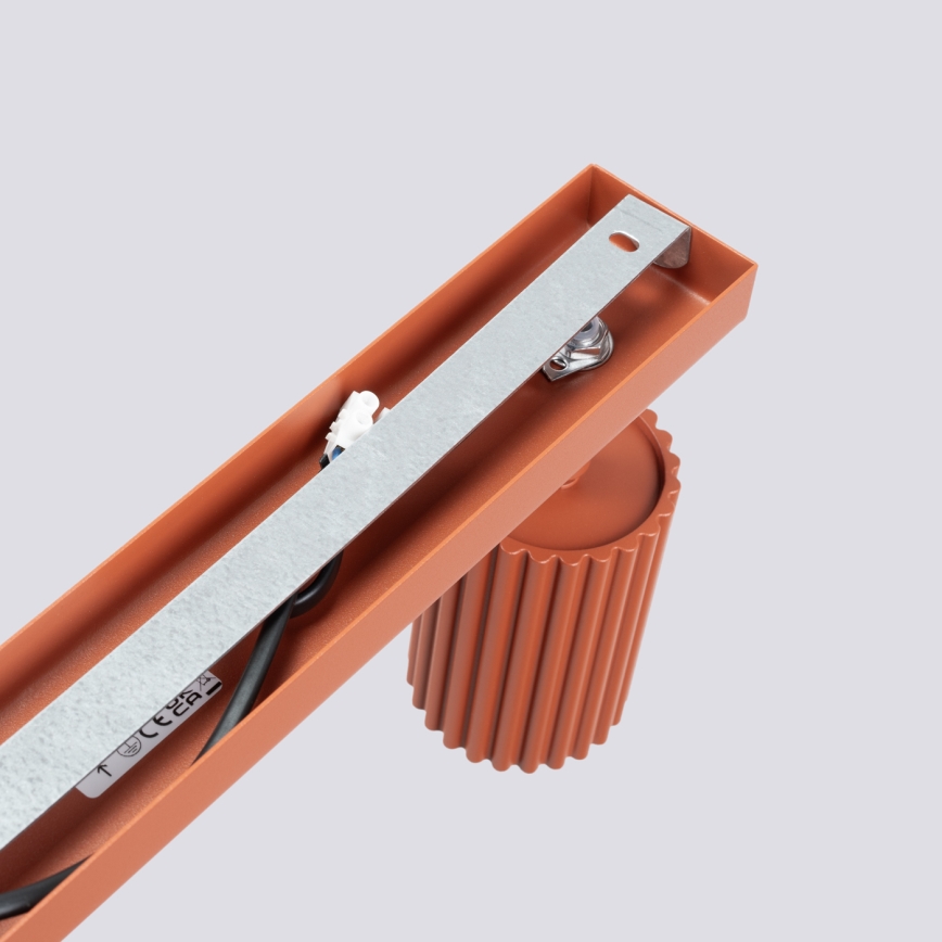 Brilagi - LED-spotlampa CRESTO 3xGU10/10W/230V, röd