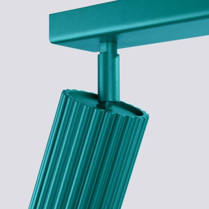 Brilagi - LED-spotlampa CRESTO 3xGU10/10W/230V turkos