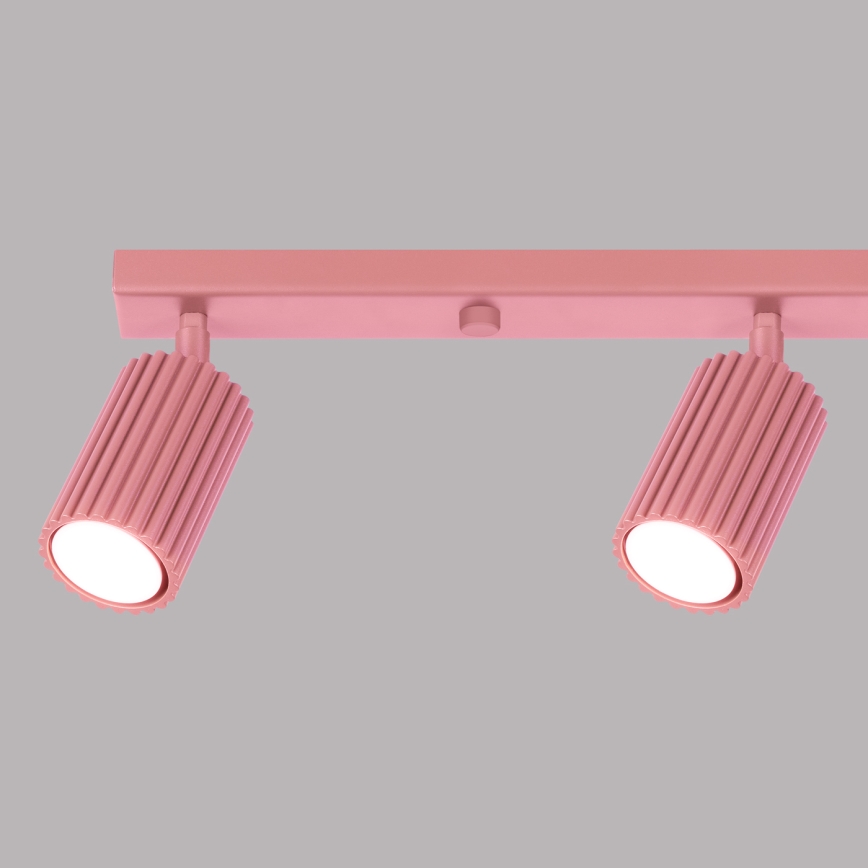 Brilagi - LED-spotlampa CRESTO 4xGU10/10W/230V rosa