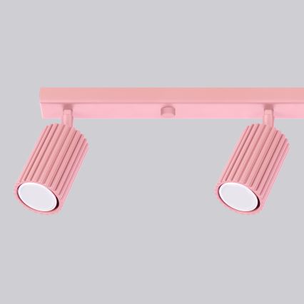 Brilagi - LED-spotlampa CRESTO 4xGU10/10W/230V rosa