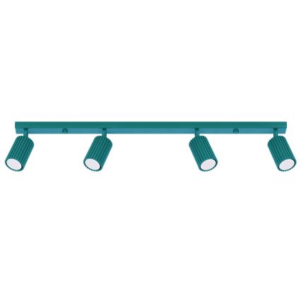 Brilagi - LED-spotlampa CRESTO 4xGU10/10W/230V turkos