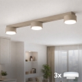 Brilagi - LED-spotlampa MONO 3xGX53/12W/230V beige