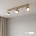 BRILAGI - LED-spotlampa MONO 3xGX53/30W/230V beige