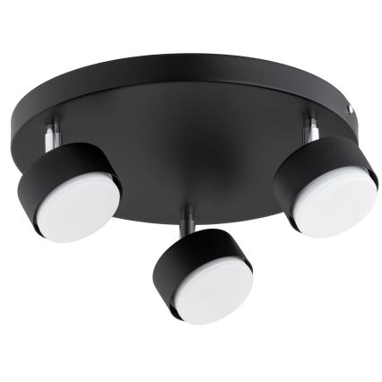 BRILAGI - LED-spotlampa MONO 3xGX53/30W/230V svart
