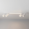 Brilagi - LED-spotlampa SELE 4xGU10/30W/230V + LED/20W vit