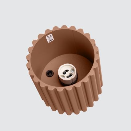 Brilagi - LED-spotlampa SFERA 1xGU10/10W/230V Ø 10 cm brun