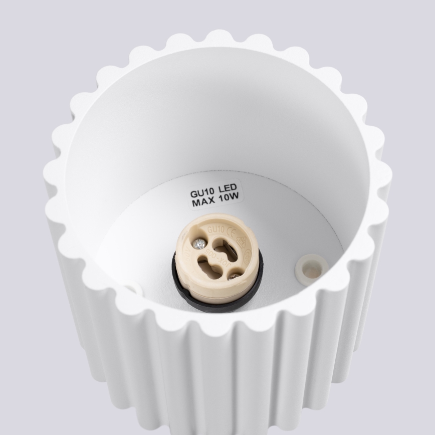 Brilagi - LED-spotlampa SFERA 1xGU10/10W/230V Ø 10 cm vit