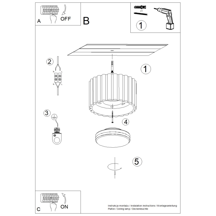 Brilagi - LED-spotlampa SFERA 1xGX53/30W/230V Ø 10 cm röd