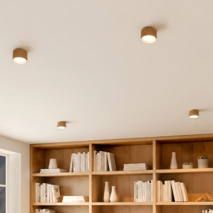 BRILAGI - LED Spotlampa SMOOTH 1xGX53/15W/230V 60x82 mm beige