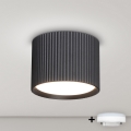 BRILAGI - LED Spotlampa STRIPY 1xGX53/15W/230V 60x82 mm svart