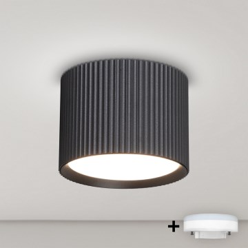 BRILAGI - LED Spotlampa STRIPY 1xGX53/15W/230V 60x82 mm svart