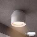 BRILAGI - LED-spotlight BACKLIT 1xGX53/15W/230V + LED/3W Ø 8 cm vit