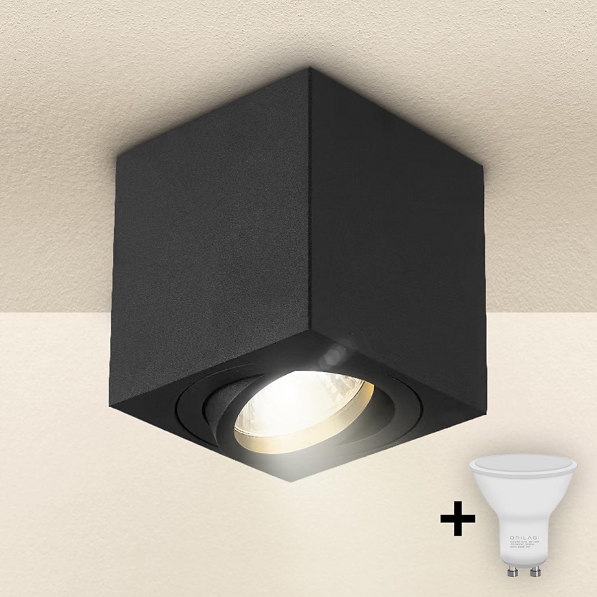 Brilagi - LED Spotlight MIA 1xGU10/30W/230V 84x80 mm svart