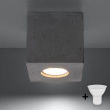 Brilagi -  LED Spotlight MURO 1xGU10/7W/230V betong