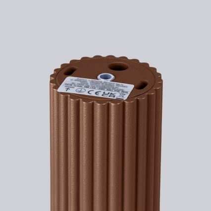 Brilagi - LED-spott CRESTO 1xGU10/10W/230V 10 cm brun