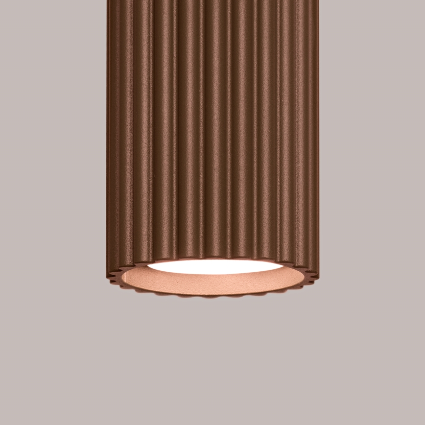 Brilagi - LED-spott CRESTO 1xGU10/10W/230V 10 cm brun