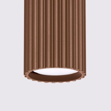 Brilagi - LED-spott CRESTO 1xGU10/10W/230V 10 cm brun