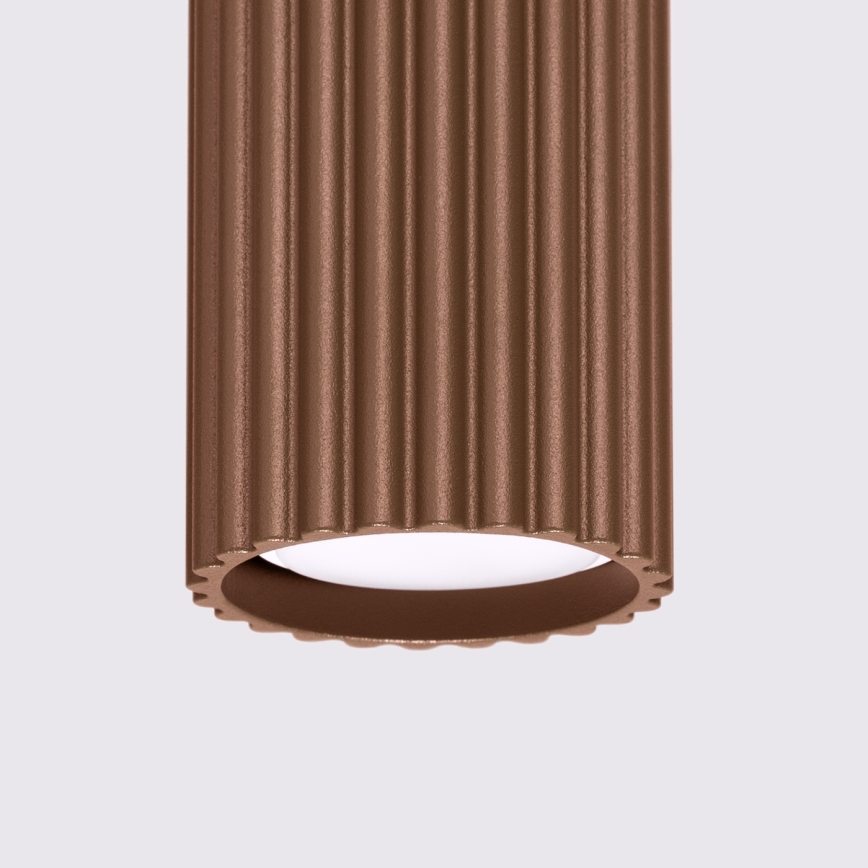 Brilagi - LED-spott CRESTO 1xGU10/10W/230V 10 cm brun