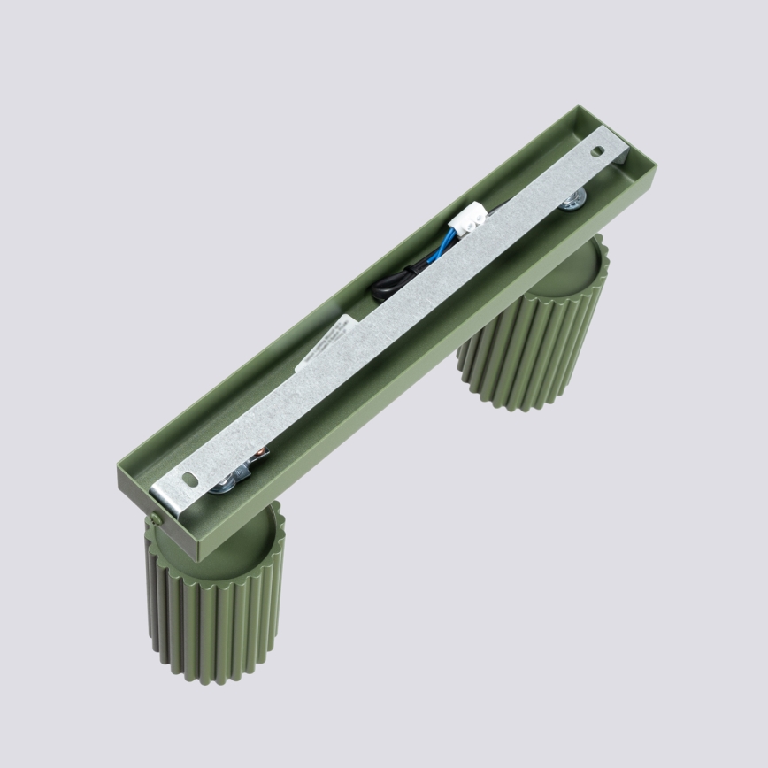 Brilagi - LED-spott CRESTO 2xGU10/10W/230V grön