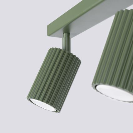 Brilagi - LED-spott CRESTO 2xGU10/10W/230V grön