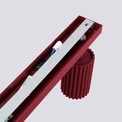 Brilagi - LED-spott CRESTO 4xGU10/10W/230V vinröd