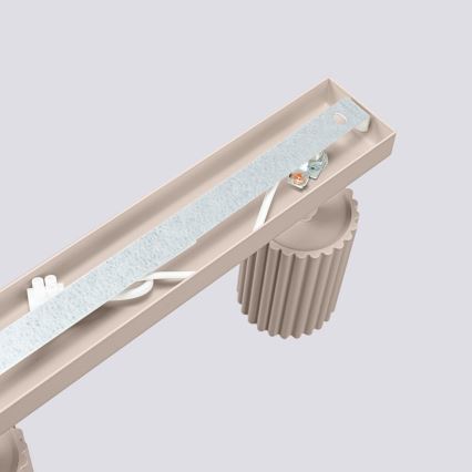 Brilagi - LED-spottarmatur CRESTO 4xGU10/10W/230V taupe