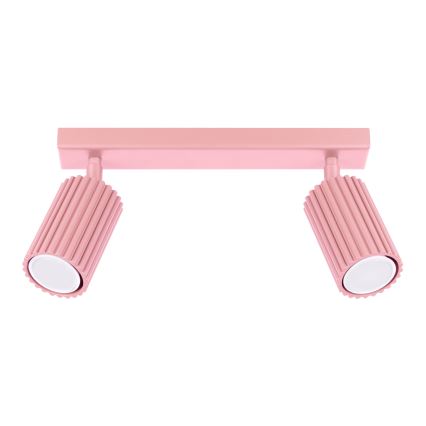 Brilagi - LED-spottlampa CRESTO 2xGU10/10W/230V rosa