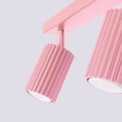 Brilagi - LED-spottlampa CRESTO 2xGU10/10W/230V rosa