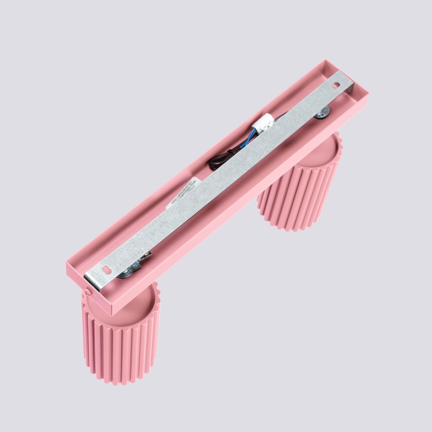 Brilagi - LED-spottlampa CRESTO 2xGU10/10W/230V rosa