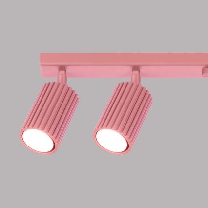 Brilagi - LED-spottlampa CRESTO 6xGU10/10W/230V rosa