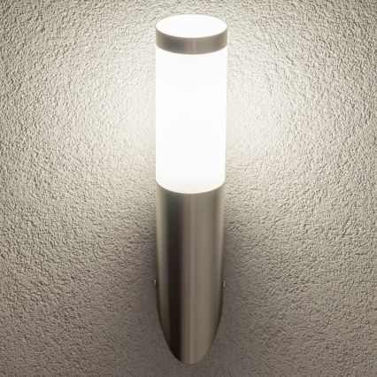 BRILAGI - LED dimbar utomhusvägglampa ELIA 1xE27/6W/230V 2700-6500K IP44 mattkrom