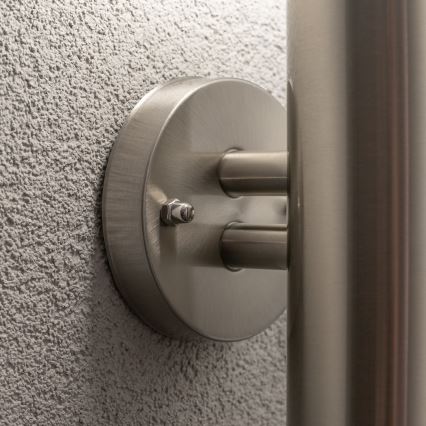 BRILAGI - LED-dimmbar utomhusvägglampa ELIA 1xE27/6W/230V 2700-6500K IP44 Wi-Fi mattkrom