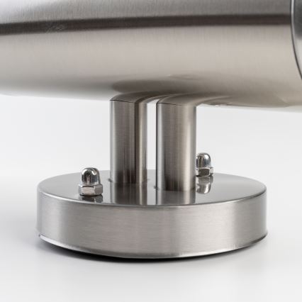 BRILAGI - LED-dimmbar utomhusvägglampa ELIA 1xE27/6W/230V 2700-6500K IP44 Wi-Fi mattkrom