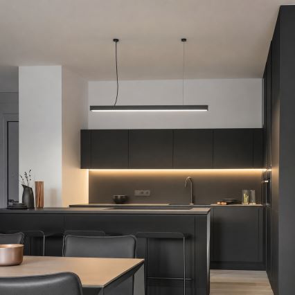 Brilagi - LED takarmatur SYNODICO, ytmonterad/hängande, 30W/230V, 4000K, antracit