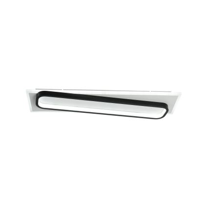 Brilagi - Dimbart LED-takarmatur OUTLINE LED/52W/230V 3000-6000K 15x60 cm vit/svart + fjärrkontroll