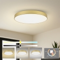 Brilagi - LED-takarmatur POOL LED/128W/230V 3000/4000/6000K Ø 100 cm guldig