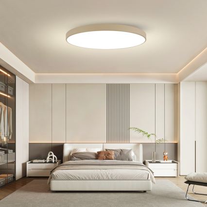 Brilagi - LED taklampa POOL LED/180W/230V 3000/4000/6000K Ø 120 cm beige