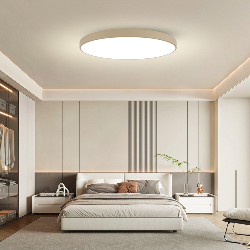 Brilagi - LED taklampa POOL LED/180W/230V 3000/4000/6000K Ø 120 cm beige