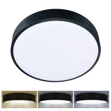 Brilagi - LED-takarmatur POOL LED/36W/230V 3000/4000/6000K Ø 30 cm svart