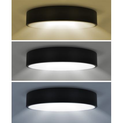 Brilagi - LED-takarmatur POOL LED/36W/230V 3000/4000/6000K Ø 30 cm svart