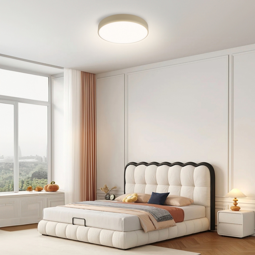 Brilagi - LED taklampa POOL LED/36W/230V 3000/4500/6000K Ø 30 cm beige