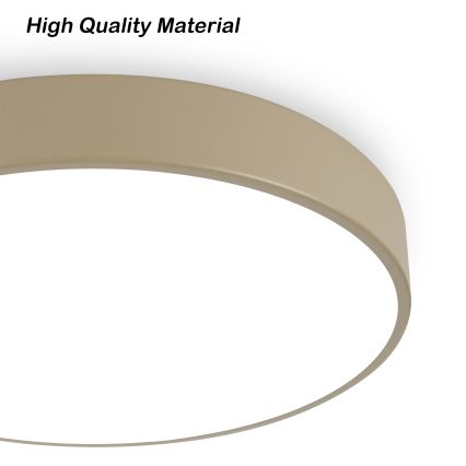 Brilagi - LED taklampa POOL LED/36W/230V 3000/4500/6000K Ø 30 cm beige