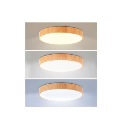 Brilagi - LED taklampa POOL LED/48W/230V 3000/4000/6000K Ø 40 cm trädekor