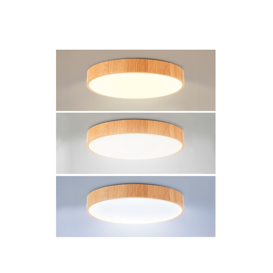Brilagi - LED taklampa POOL LED/48W/230V 3000/4000/6000K Ø 40 cm trädekor