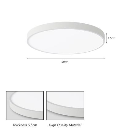 Brilagi - LED takarmatur POOL LED/60W/230V 3000/4000/6000K 50 cm vit
